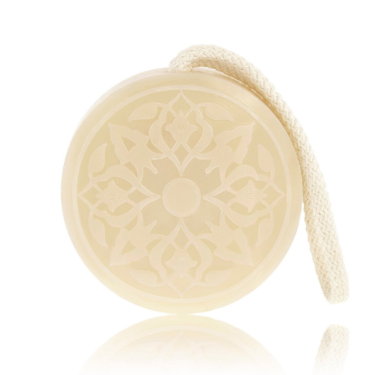 Rose of Damascus Hammam Soap on a rope Senteurs d'Orient