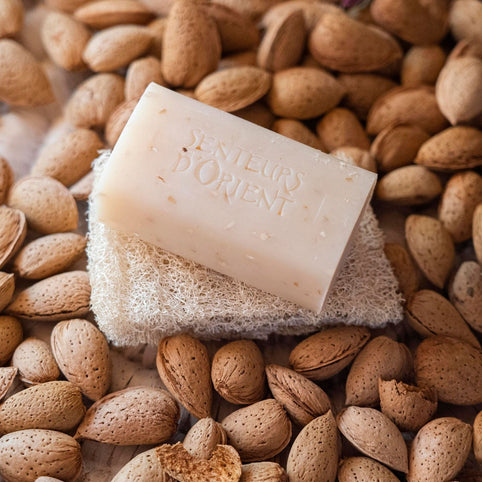 Almond Exfoliant Rough-Cut Bar Soap